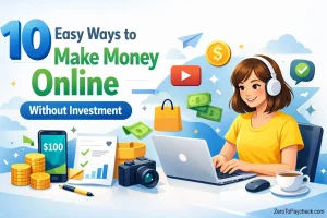 10 Easy Ways to Make Money Online Without Investment