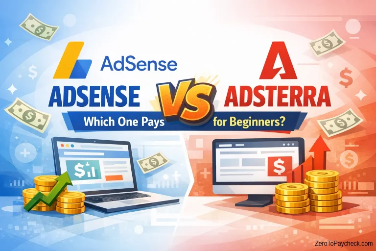 AdSense vs Adsterra: Which One Pays More for Beginners? AdSense vs Adsterra: Which One Pays More for Beginners?