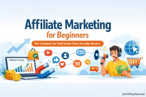 Affiliate Marketing for Beginners: The Complete, No-Fluff Guide (That Actually Works)