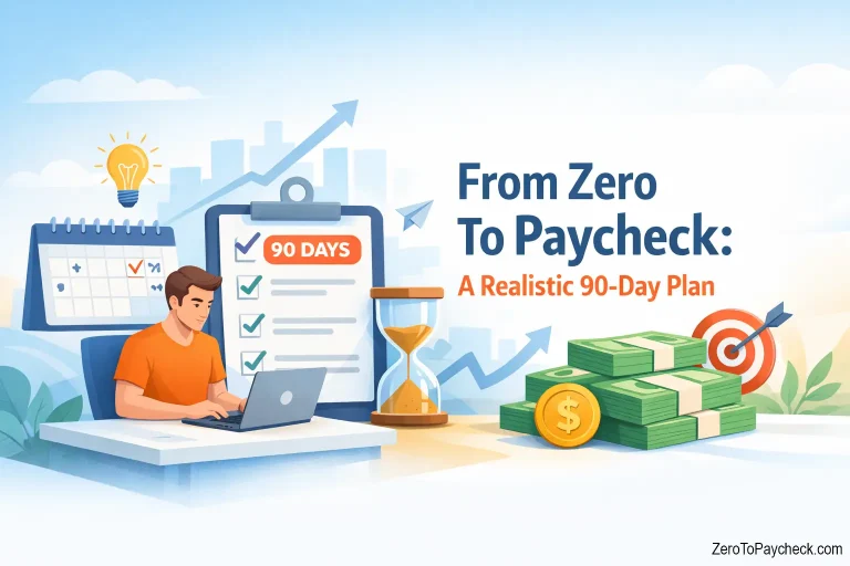 From Zero To Paycheck: A Realistic 90-Day Plan