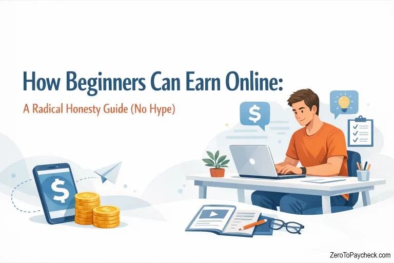 How Beginners Can Earn Online: A Radical Honesty Guide (No Hype) How Beginners Can Earn Online: A Radical Honesty Guide (No Hype)