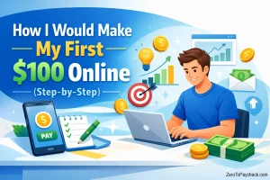 How I Would Make My First $100 Online (Step-by-Step)