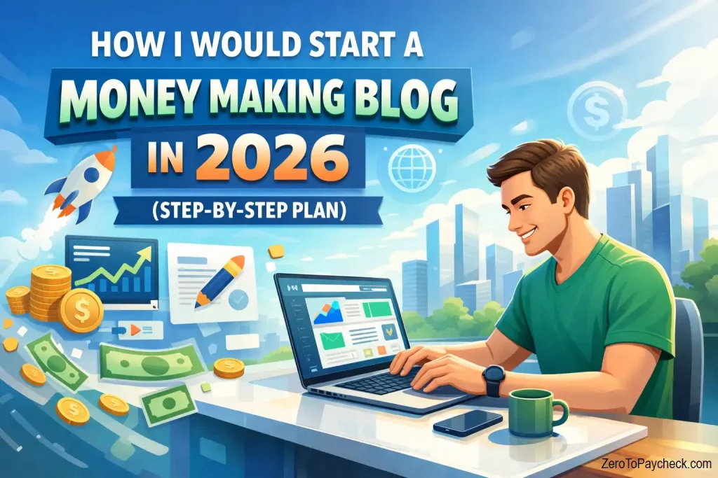How I Would Start A Money Making Blog In 2026 (Step-By-Step Plan) How I Would Start A Money Making Blog In 2026 (Step-By-Step Plan)