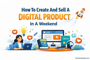 How To Create And Sell A Digital Product In A Weekend