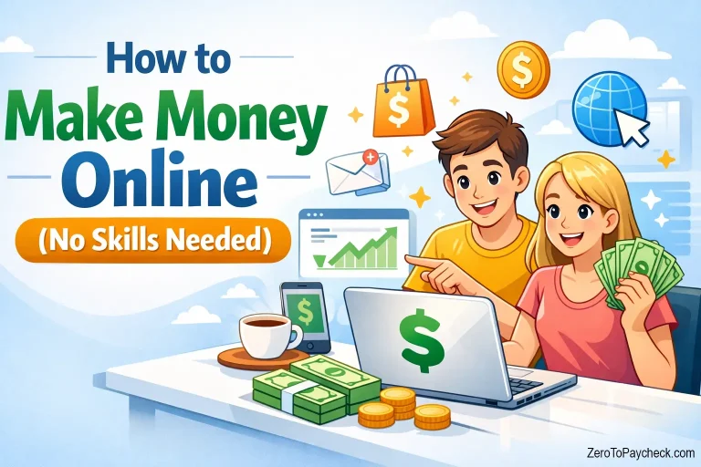 How To Make Money Online For Beginners (No Skills Needed) How To Make Money Online For Beginners (No Skills Needed)