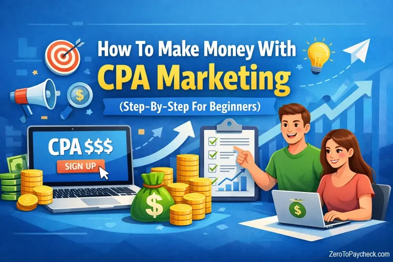 How To Make Money With CPA Marketing (Step-By-Step For Beginners) How To Make Money With CPA Marketing (Step-By-Step For Beginners)
