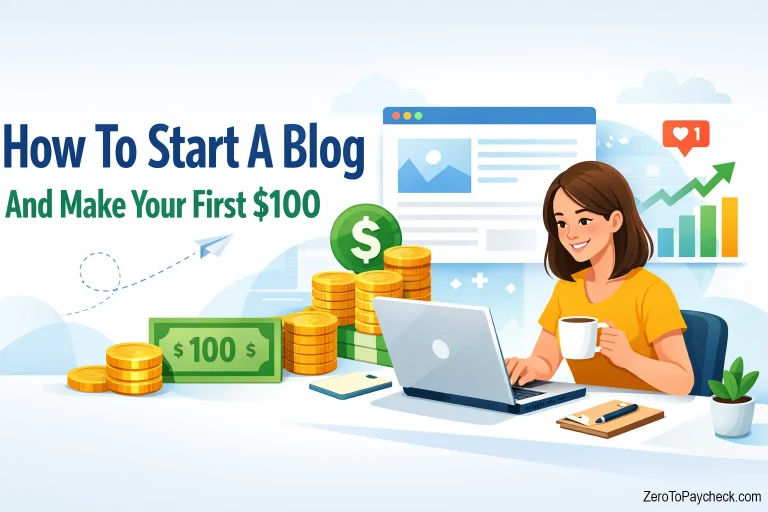 How To Start A Blog And Make Your First $100 How To Start A Blog And Make Your First $100
