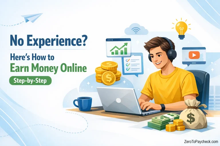 No Experience? Here's How to Earn Money Online Step-by-Step No Experience? Here's How to Earn Money Online Step-by-Step