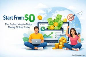 Start From $0: The Easiest Way to Make Money Online Today
