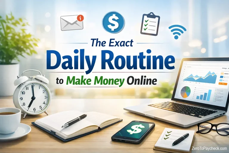 The Exact Daily Routine to Make Money Online